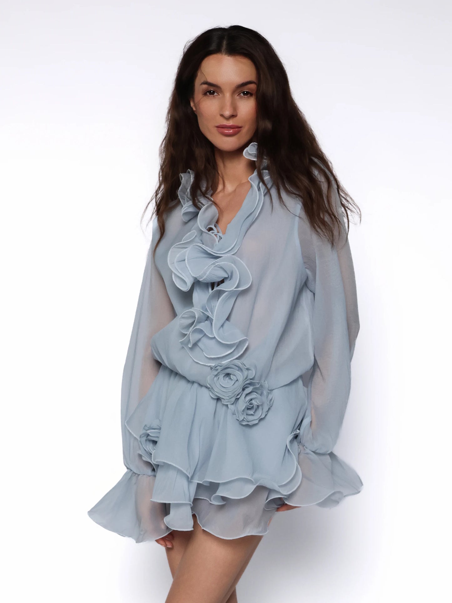 Rochie vaporoasa din voal, Iris