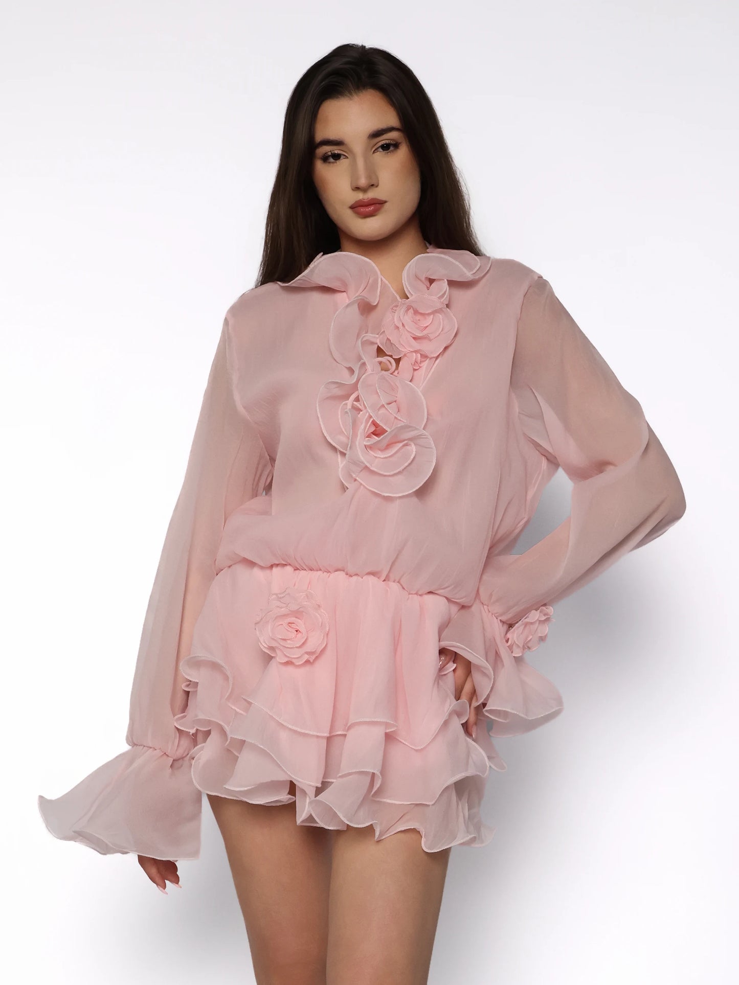 Rochie vaporoasa din voal, Iris