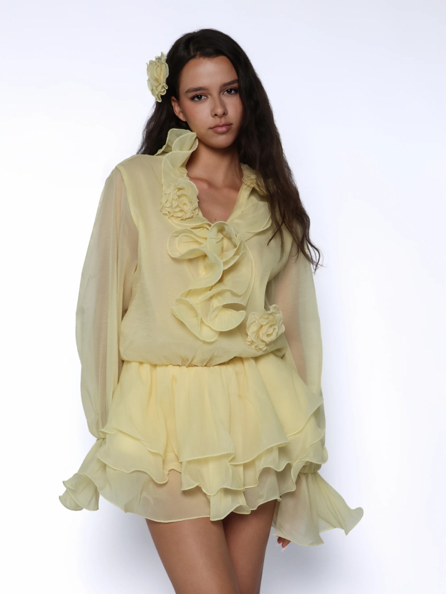 Rochie vaporoasa din voal, Iris