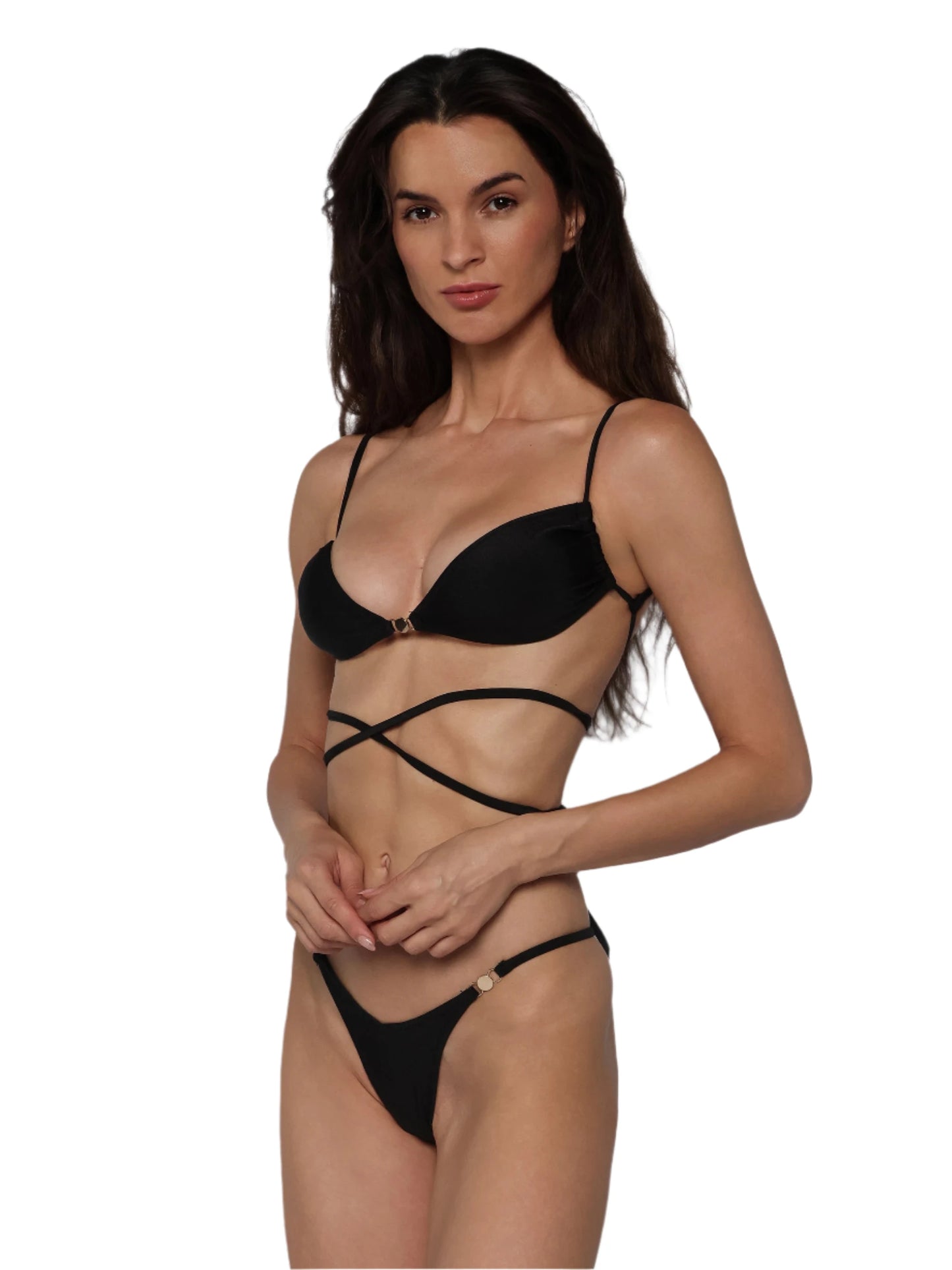 Costum de baie cu snur lung, Yara