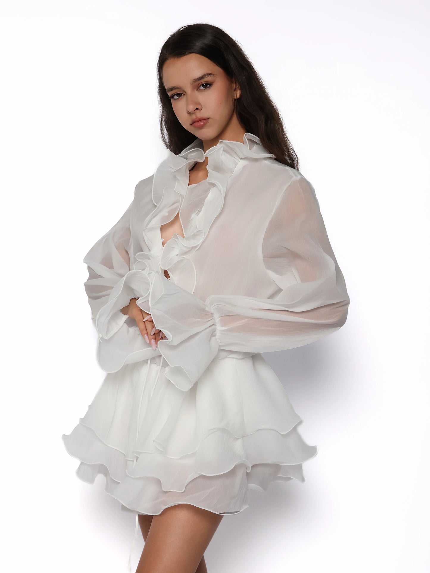 Rochie vaporoasa din voal, Iris