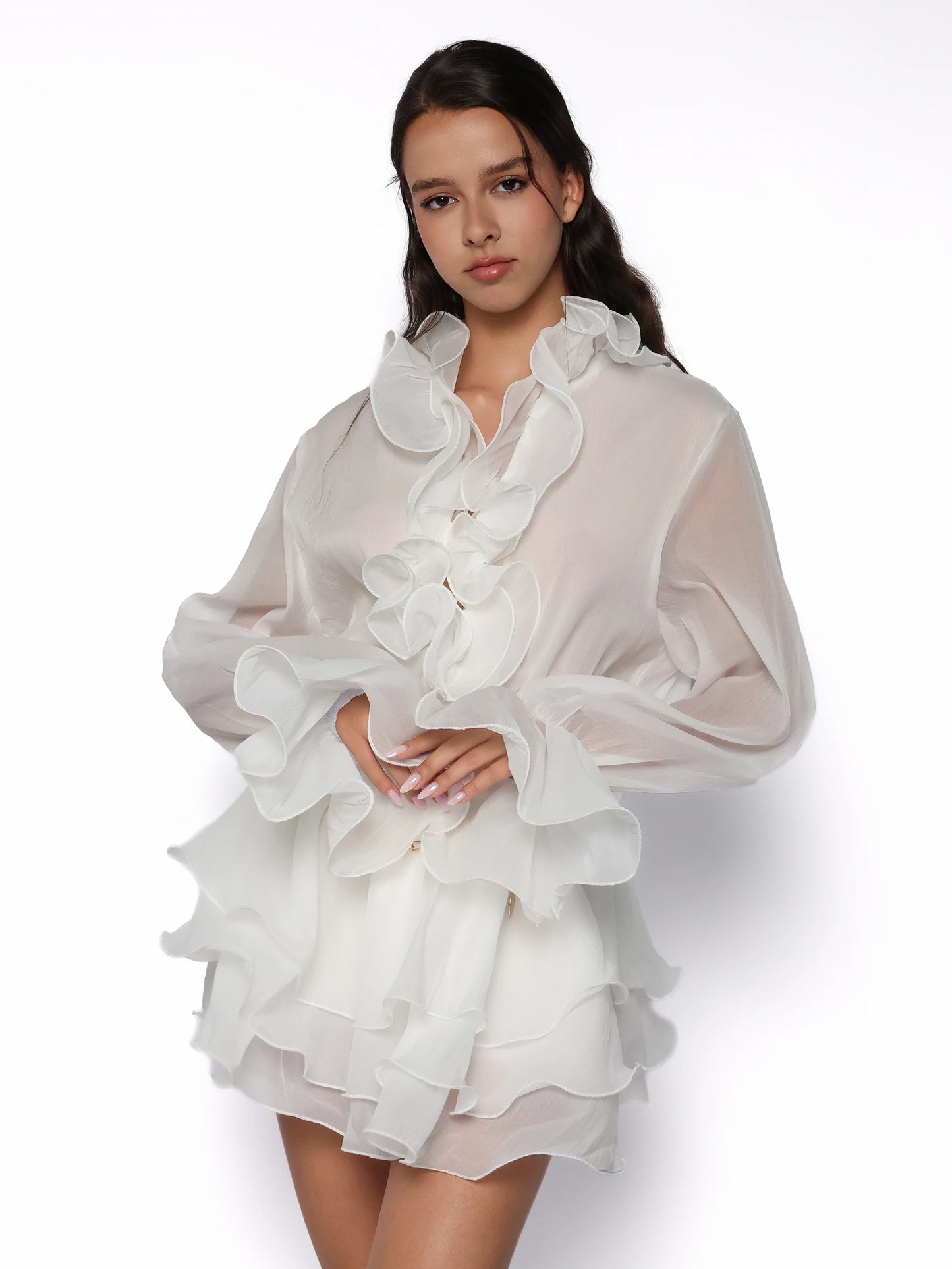 Rochie vaporoasa din voal, Iris