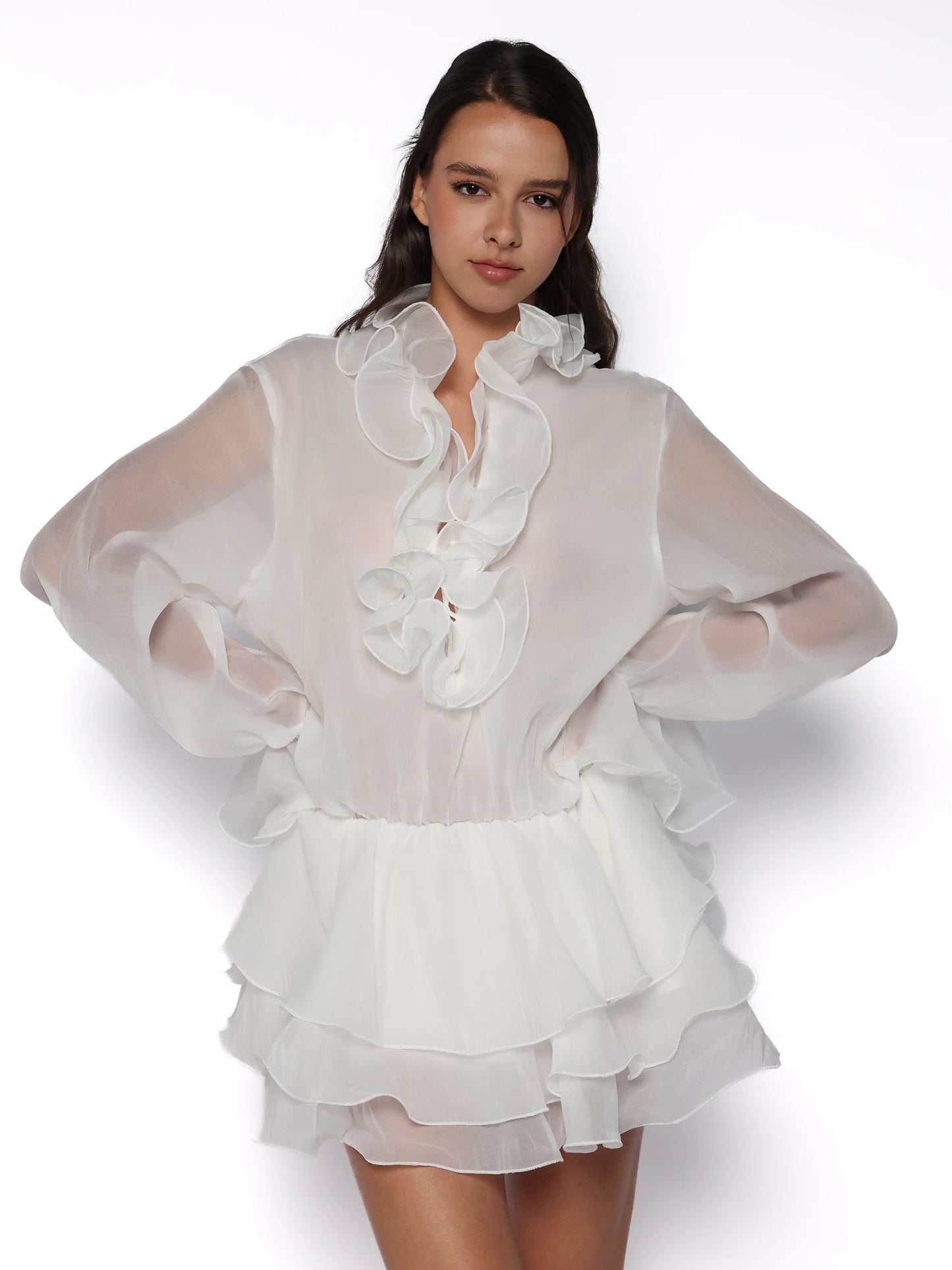 Rochie vaporoasa din voal, Iris