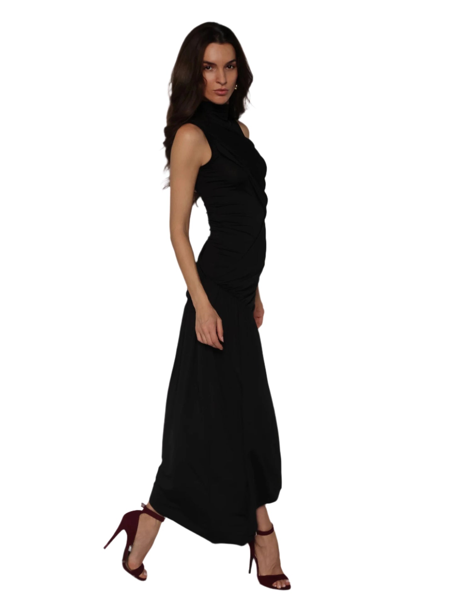 Rochie mini cu trena laterala, Aida