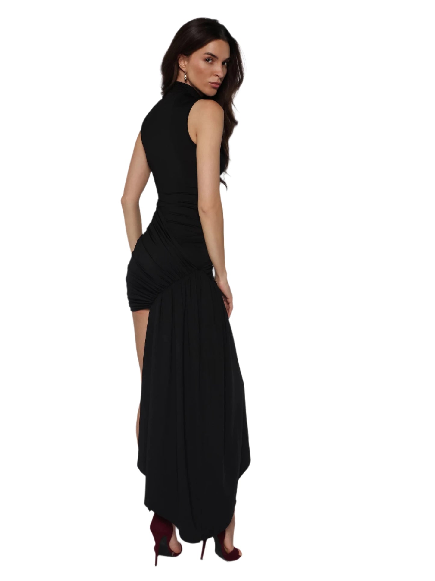 Rochie mini cu trena laterala, Aida
