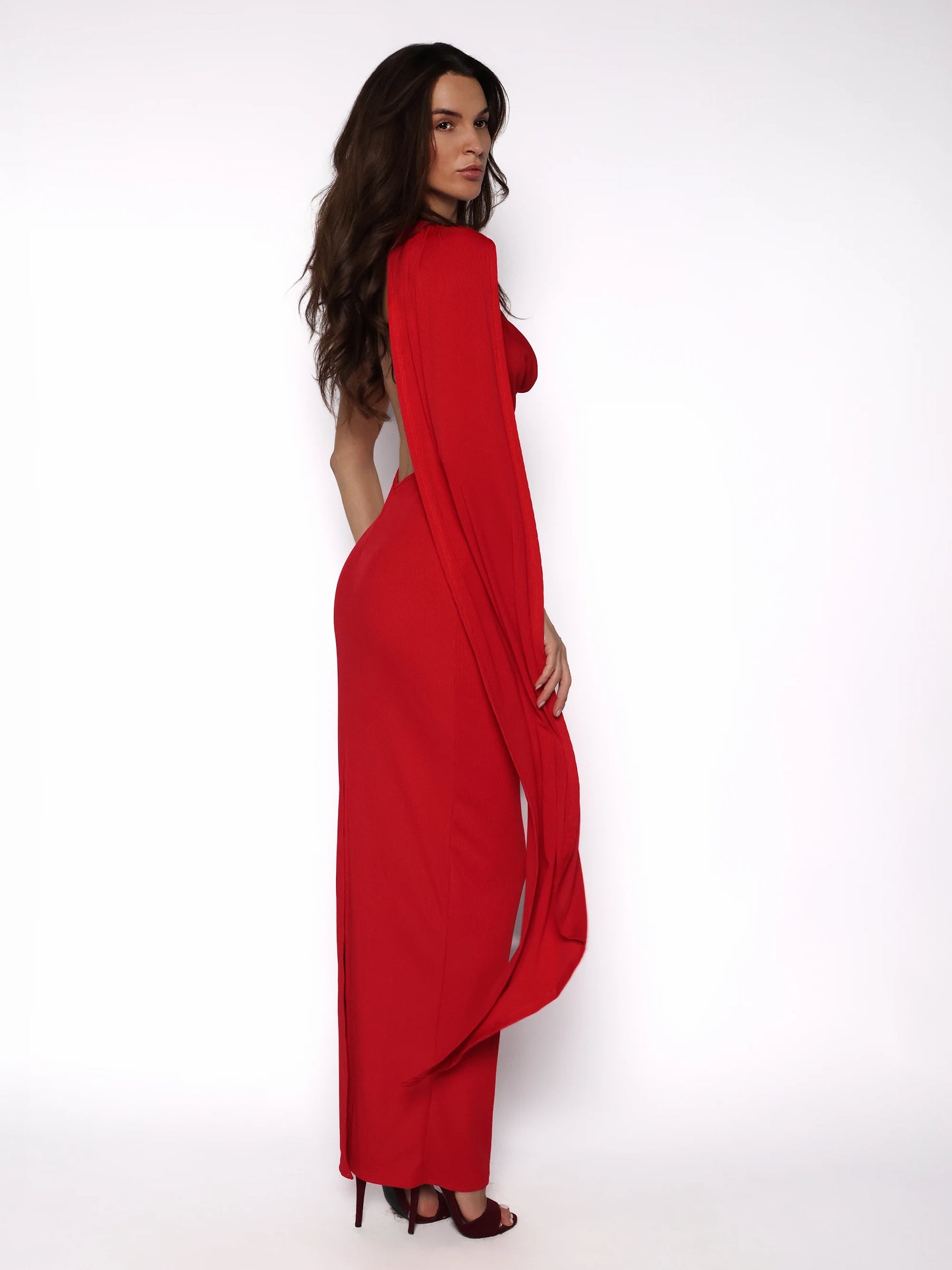 Rochie bodycon lunga cu spatele gol, Amalia