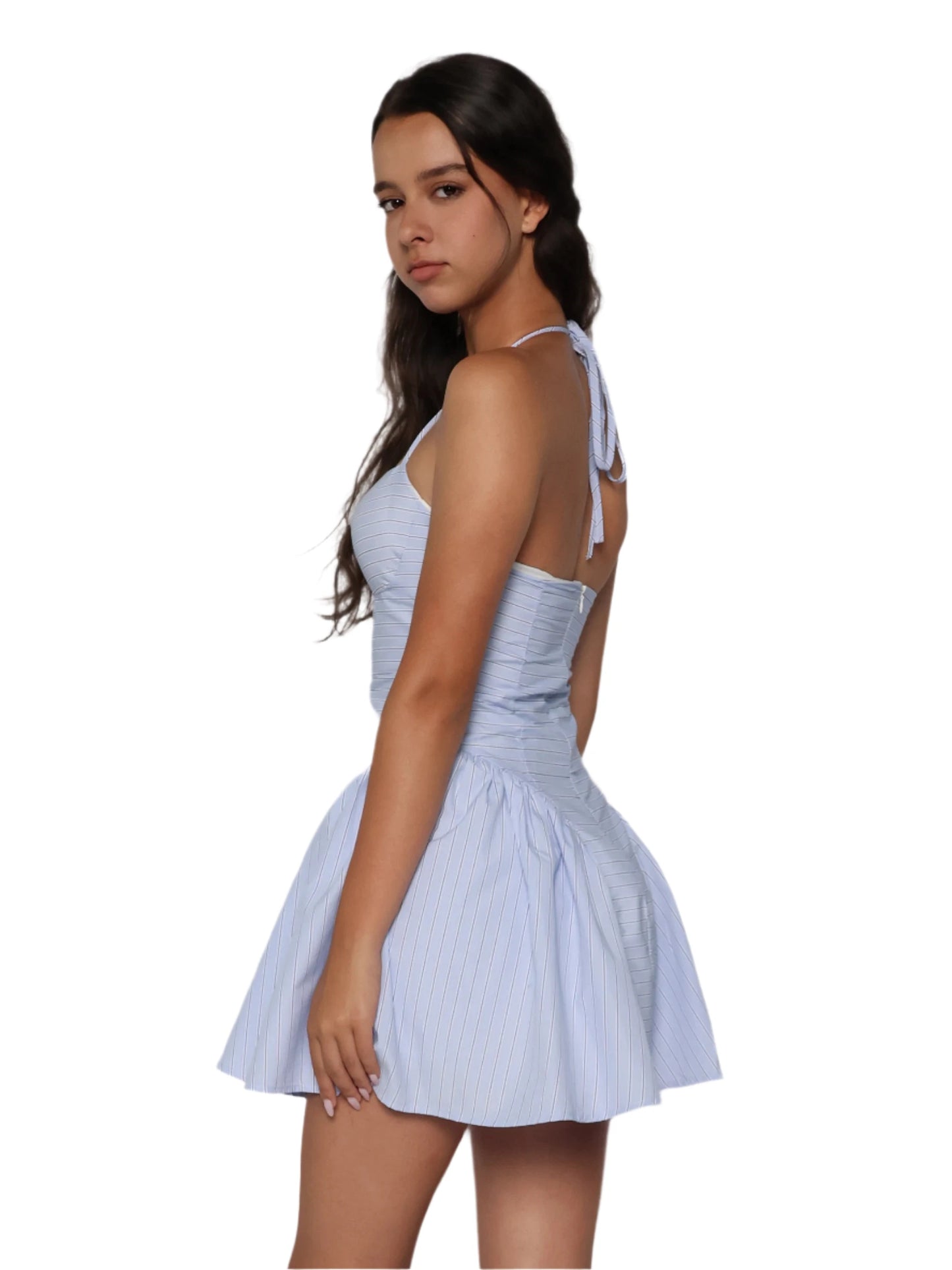Rochie mini babyblue, Sabrina