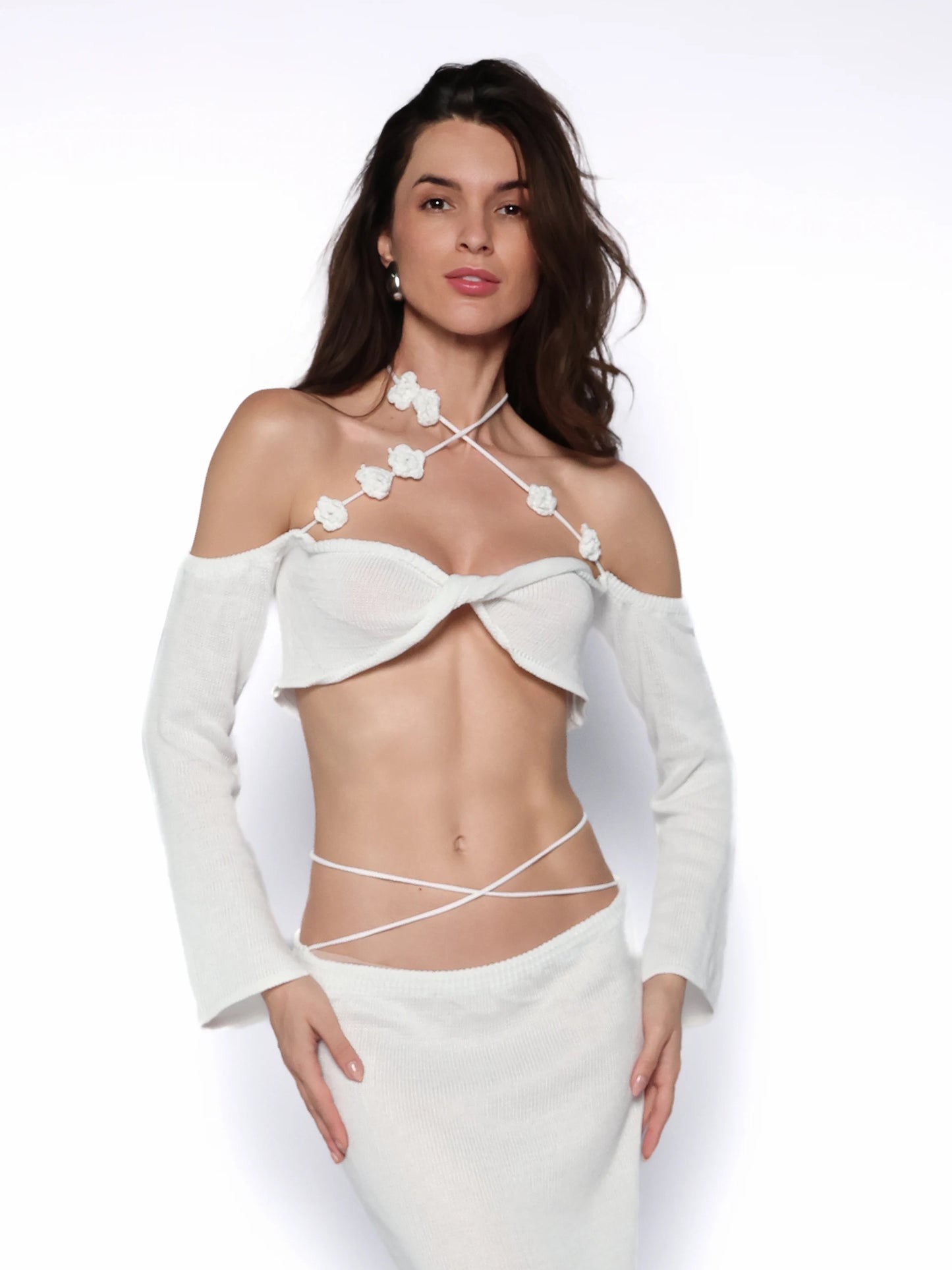 Rochie senzualitate crosetata, Daria