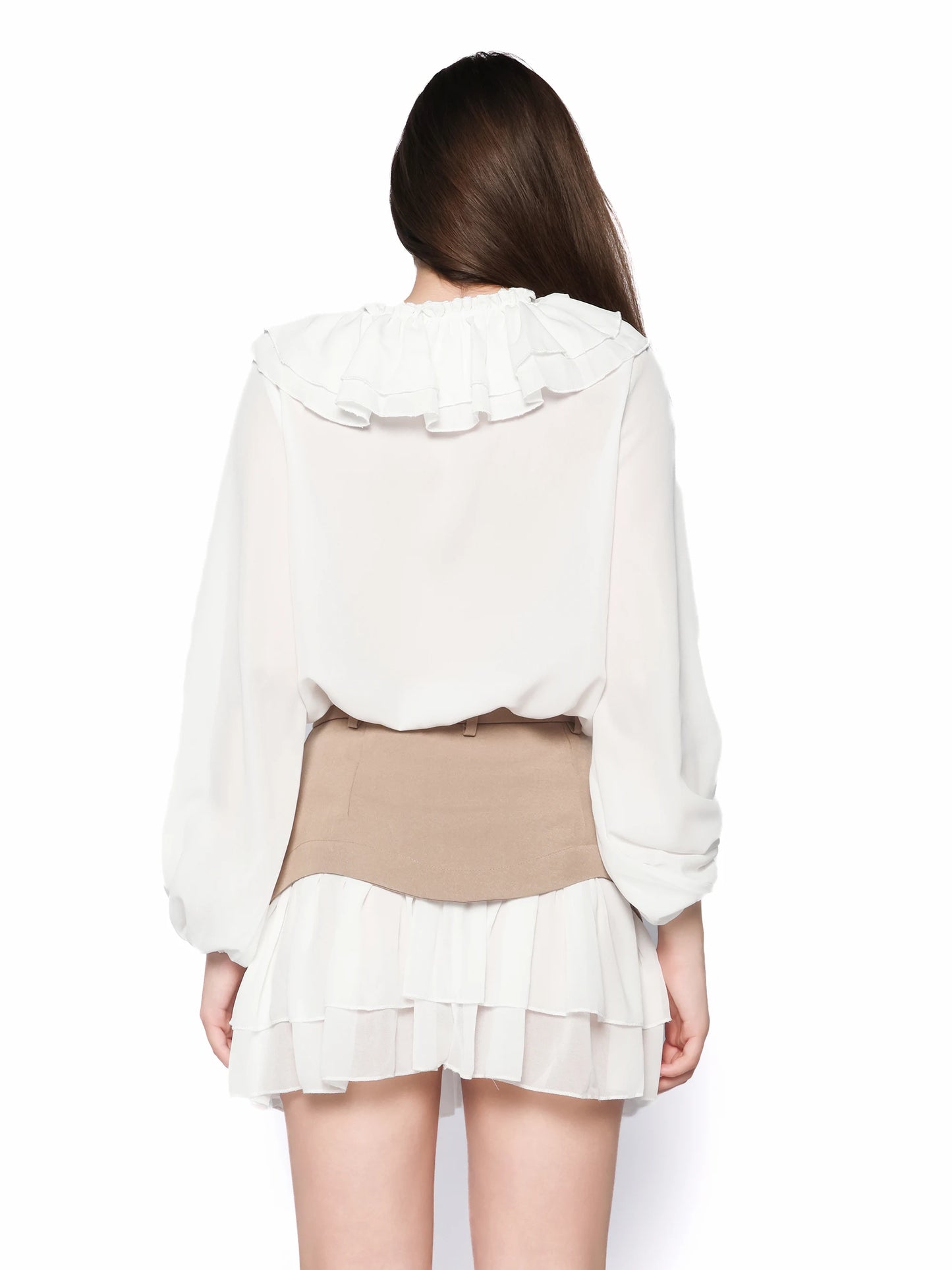 Bluza cu volane, Nadine