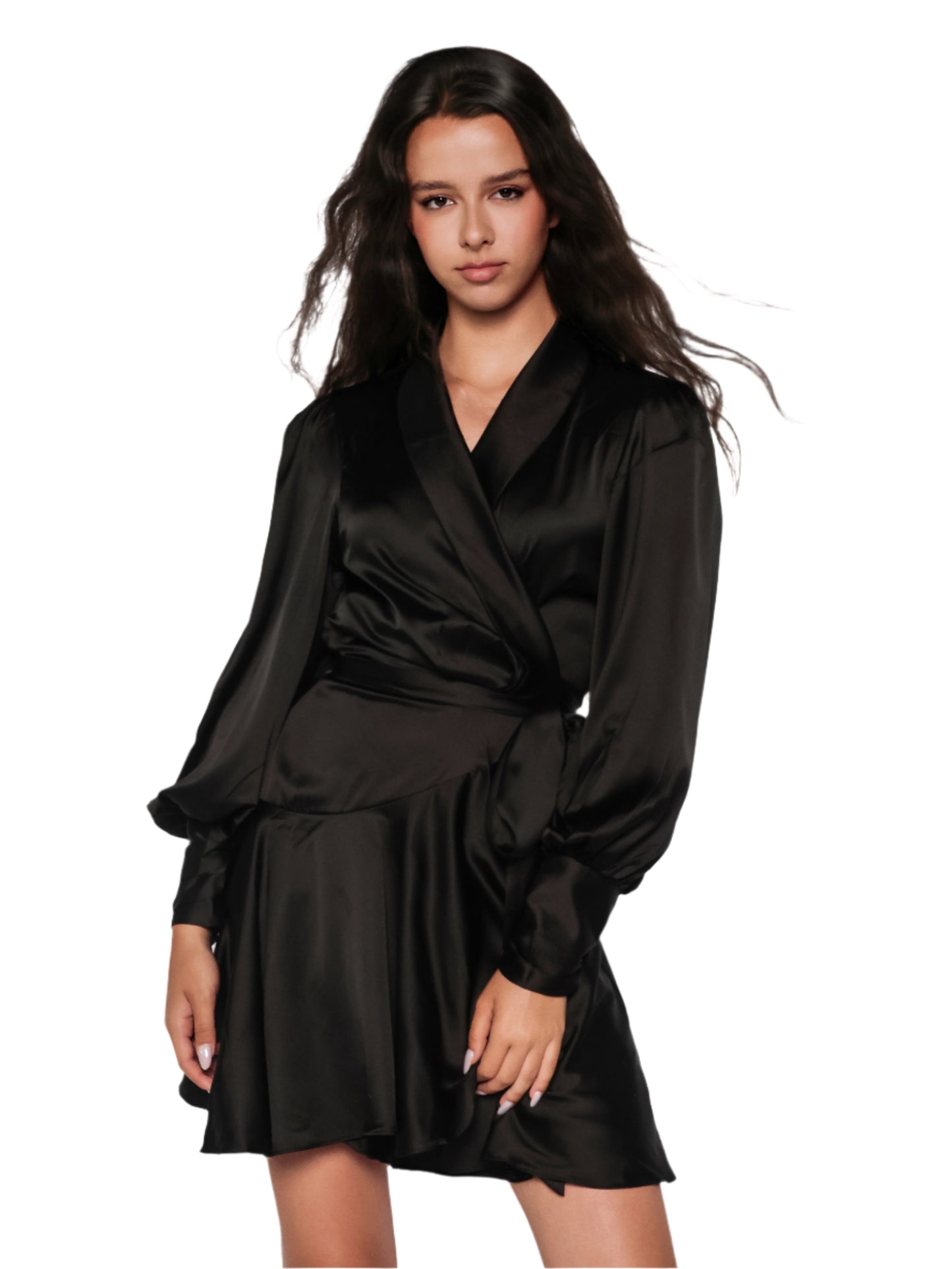Rochie satinata scurta, Kiara