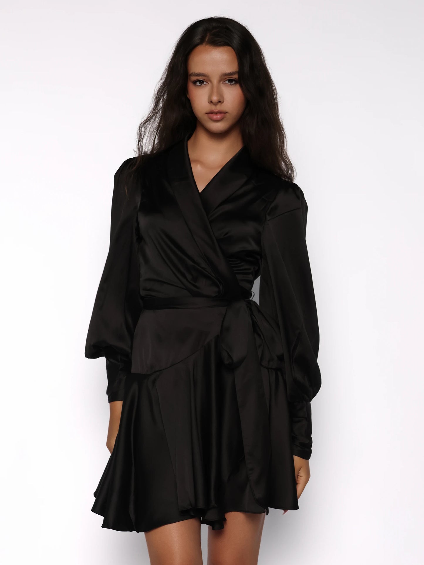 Rochie satinata scurta, Kiara