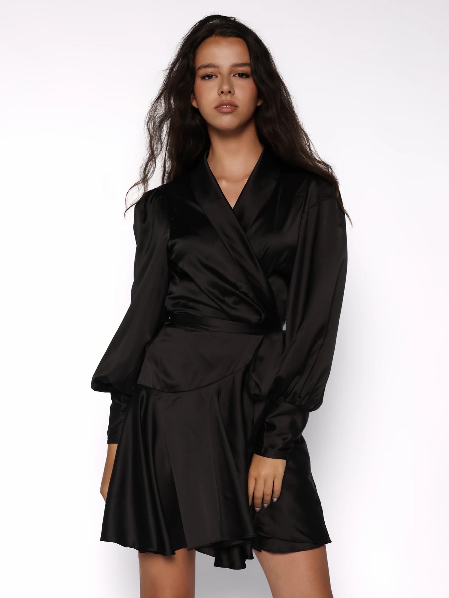 Rochie satinata scurta, Kiara