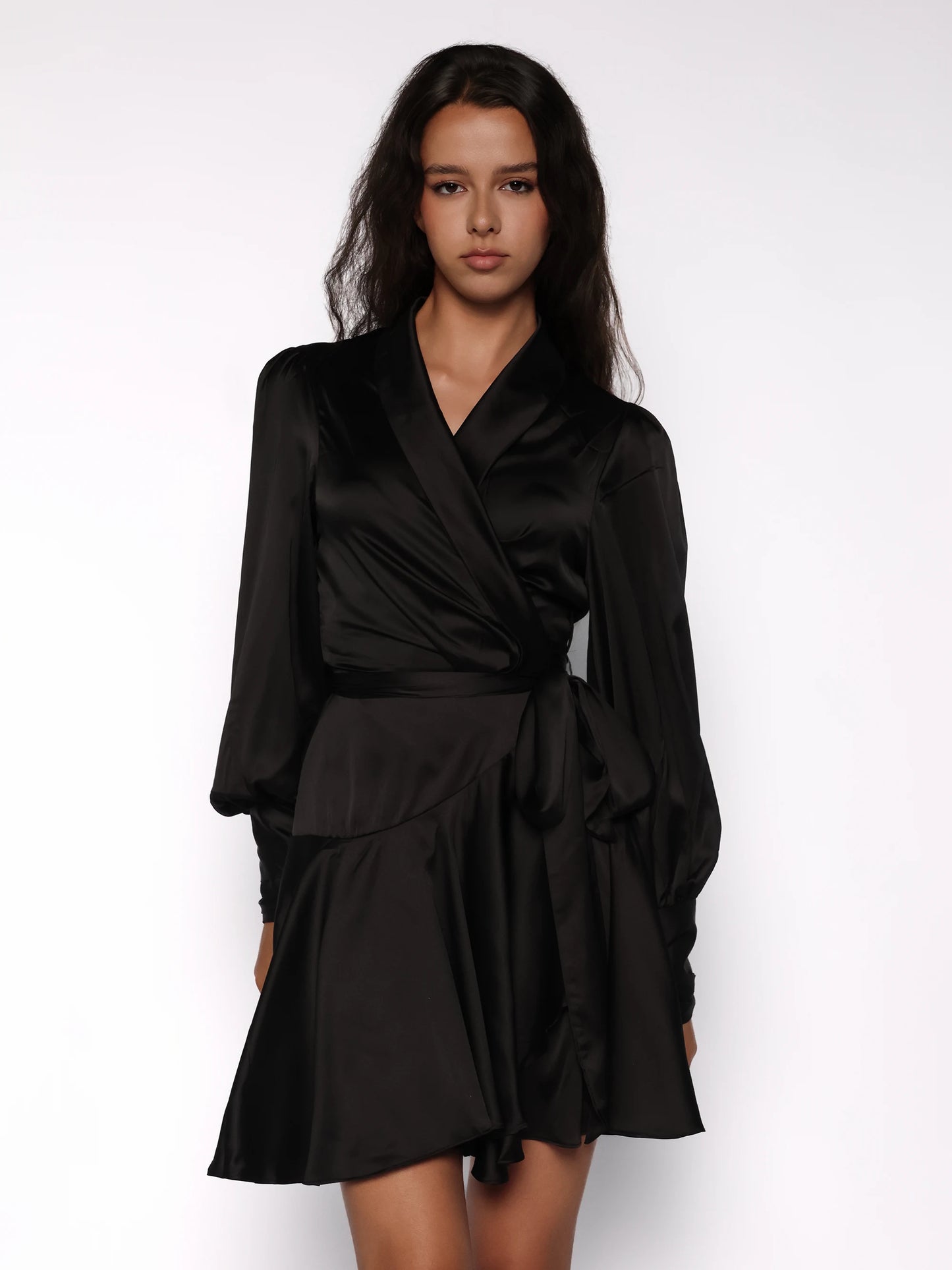 Rochie satinata scurta, Kiara