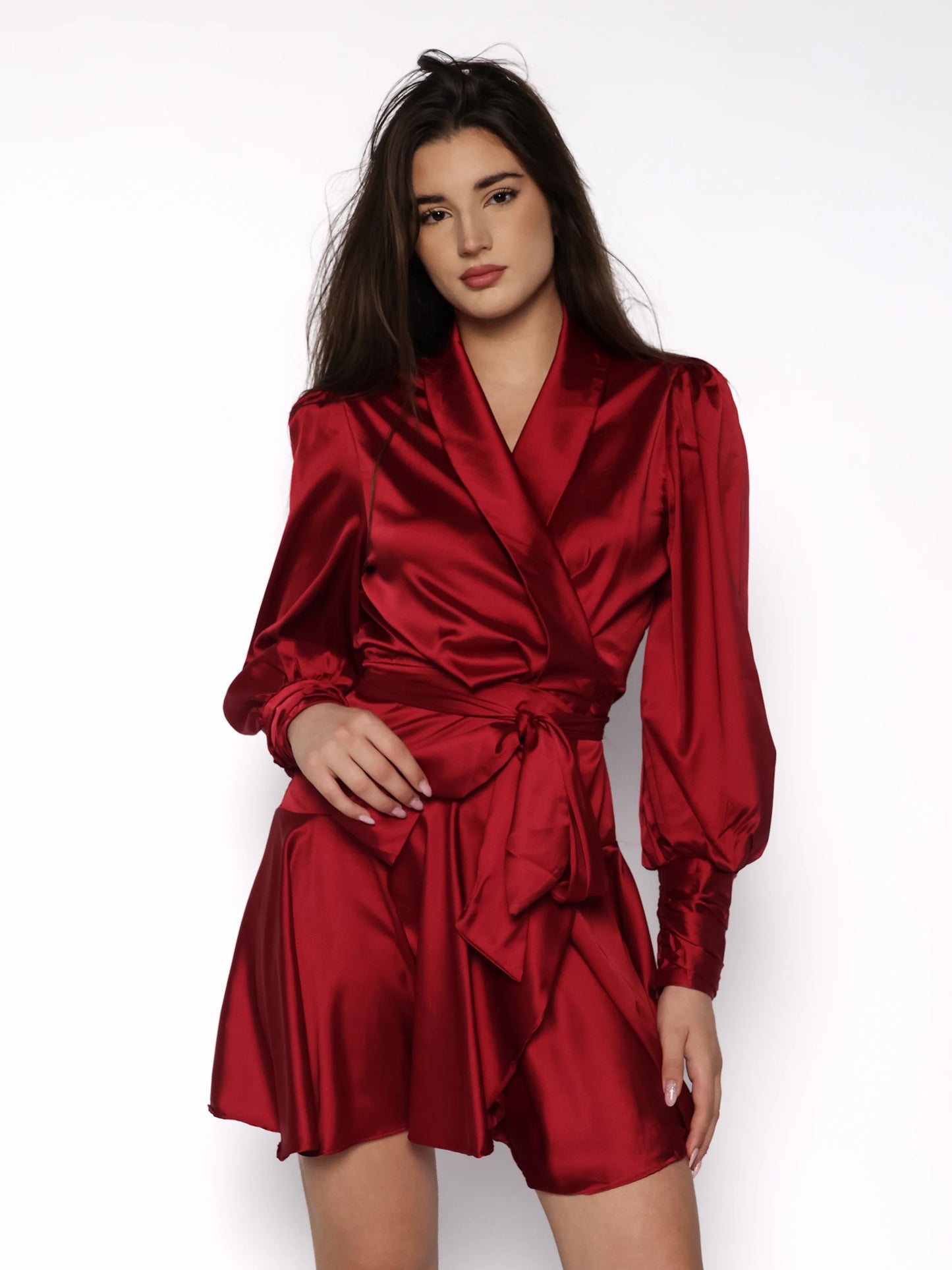 Rochie satinata scurta, Kiara