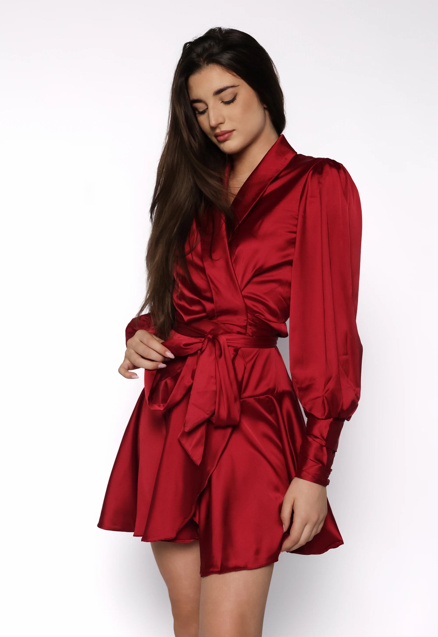 Rochie satinata scurta, Kiara