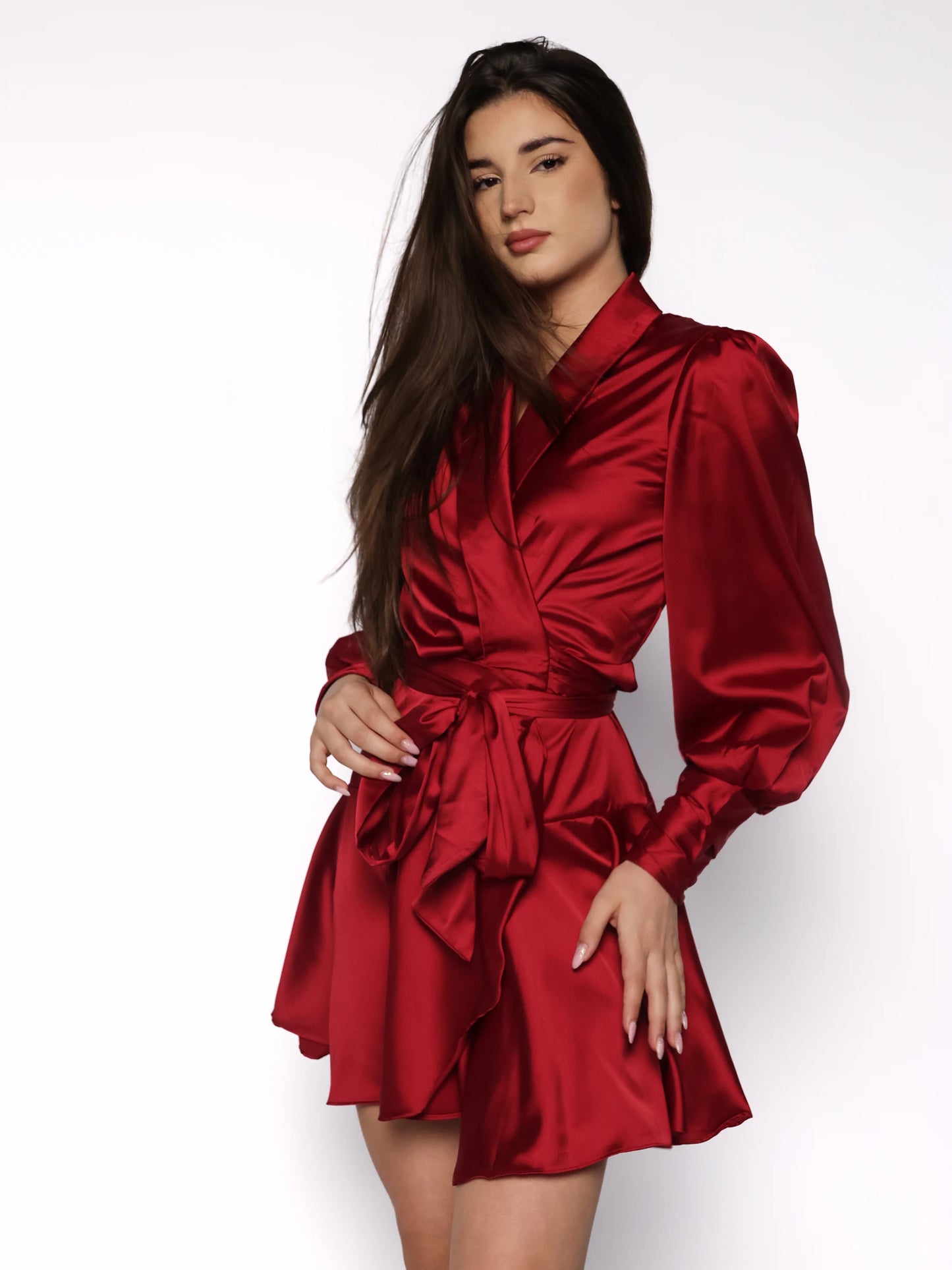 Rochie satinata scurta, Kiara