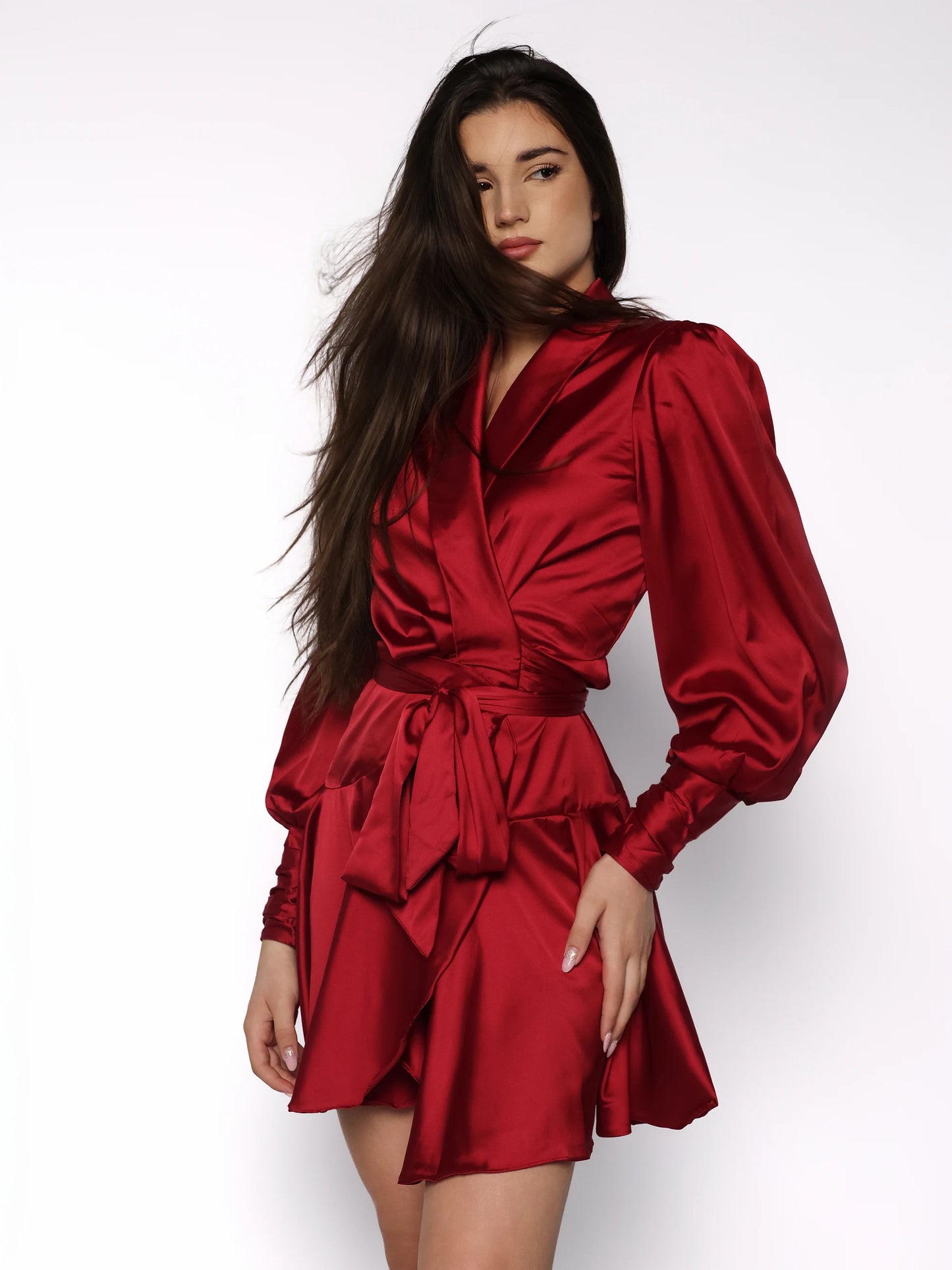Rochie satinata scurta, Kiara