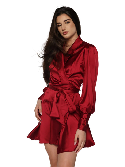 Rochie satinata scurta, Kiara