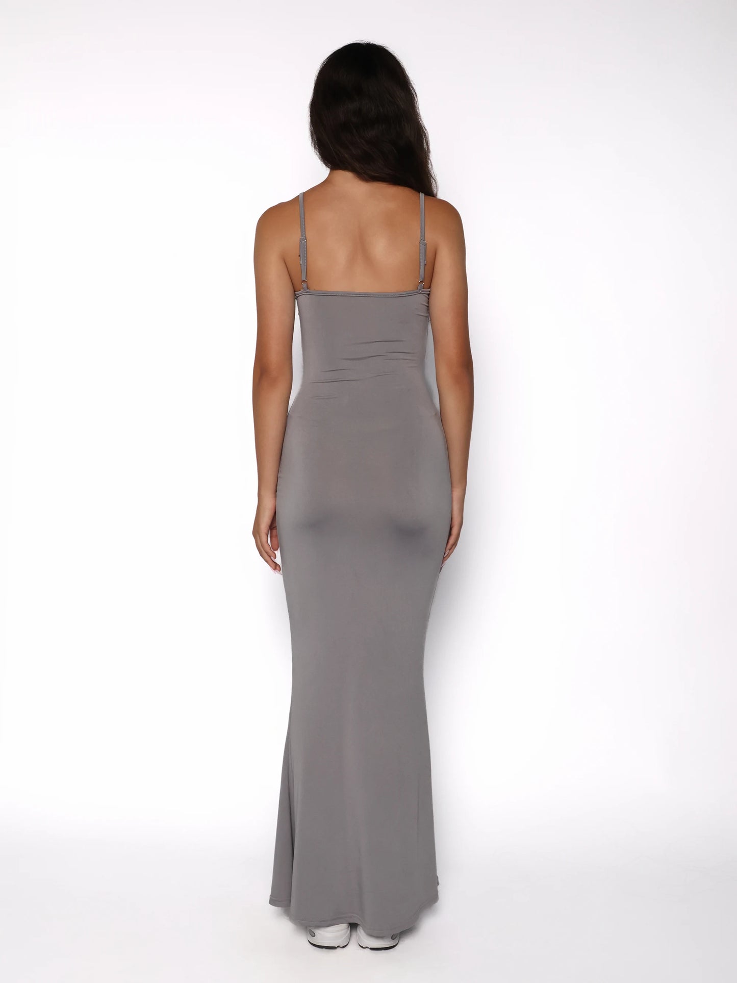 Rochie lunga cu efect de subtiere, Selena